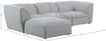 Miramar - 4 Piece Modular Sectional