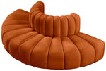Arc - Velvet 4 Piece Modular Sofa