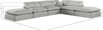 Comfy - 6 Piece Linen Modular Sectional
