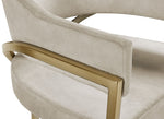 Madelyn - Dining Chair (Set of 2) - Brushed Brass