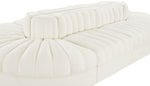 Rummi - Oval Velvet Performance Fabric Upholstered 8 Piece Modular Sectional