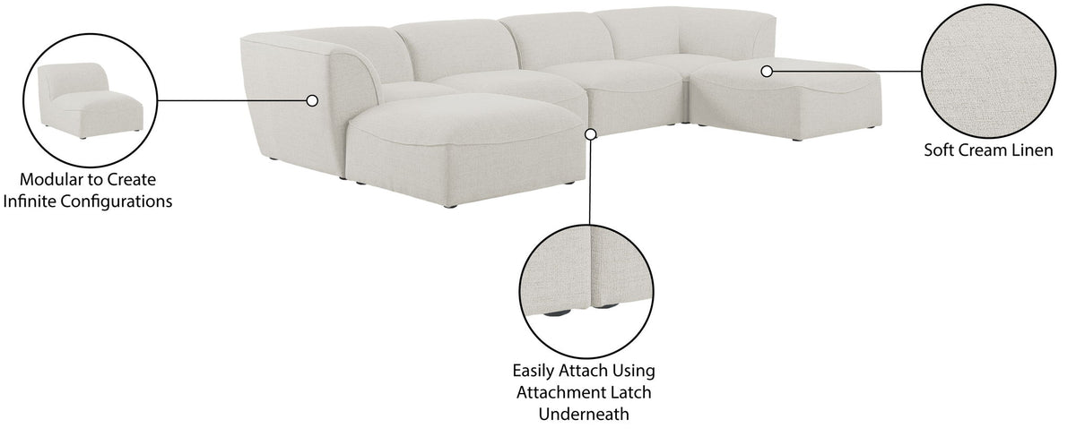 Miramar - 6 Piece Modular Sectional
