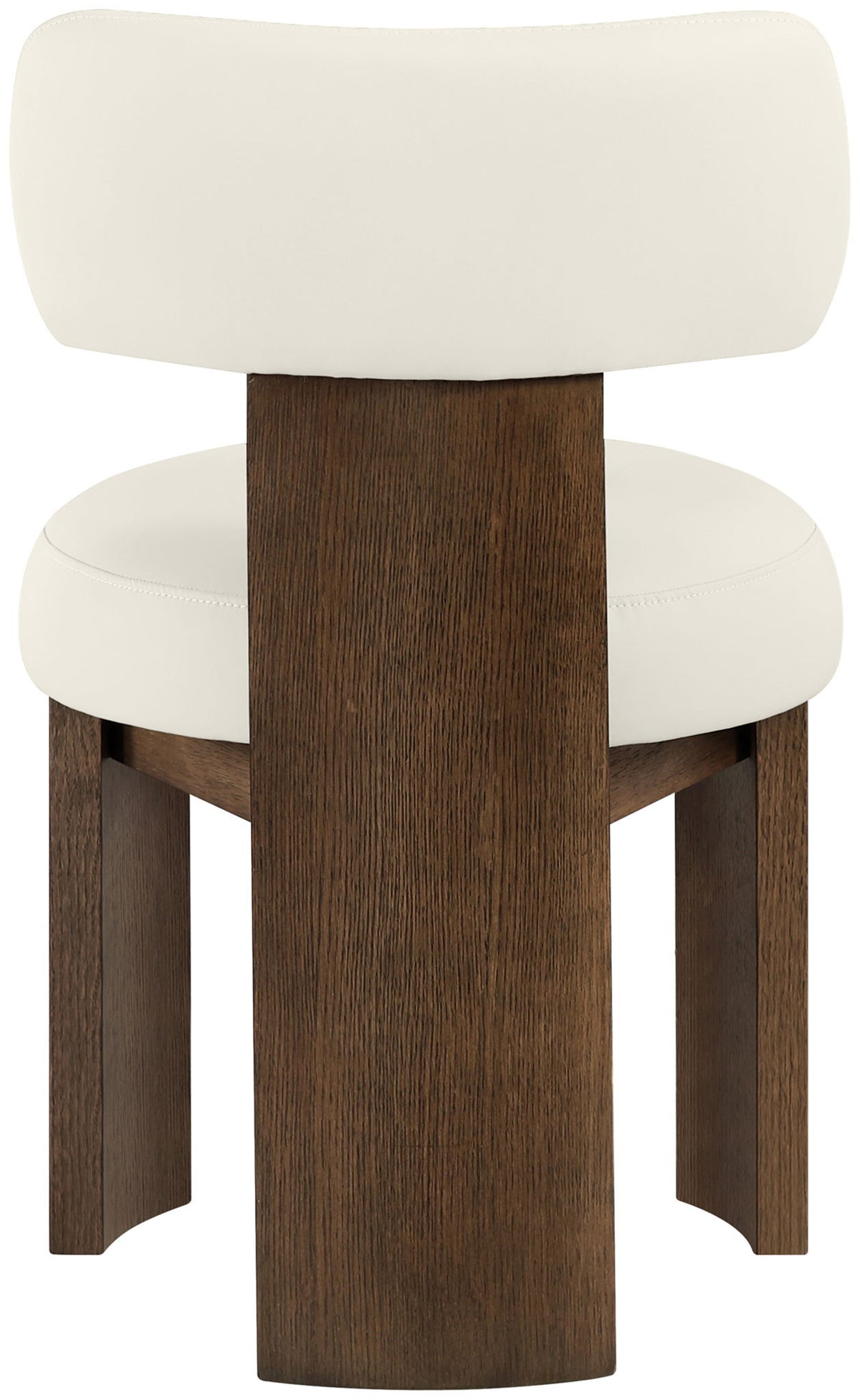 Atelier - Vegan Leather Upholstered Dining Chair (Set of 2) - Painted Brown Frame
