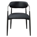 Jaramillo - Arm Chair (Set of 2) - Black Leatherette