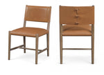 Andie - Upholstered Dining Chair (Set of 2) - Brown Base