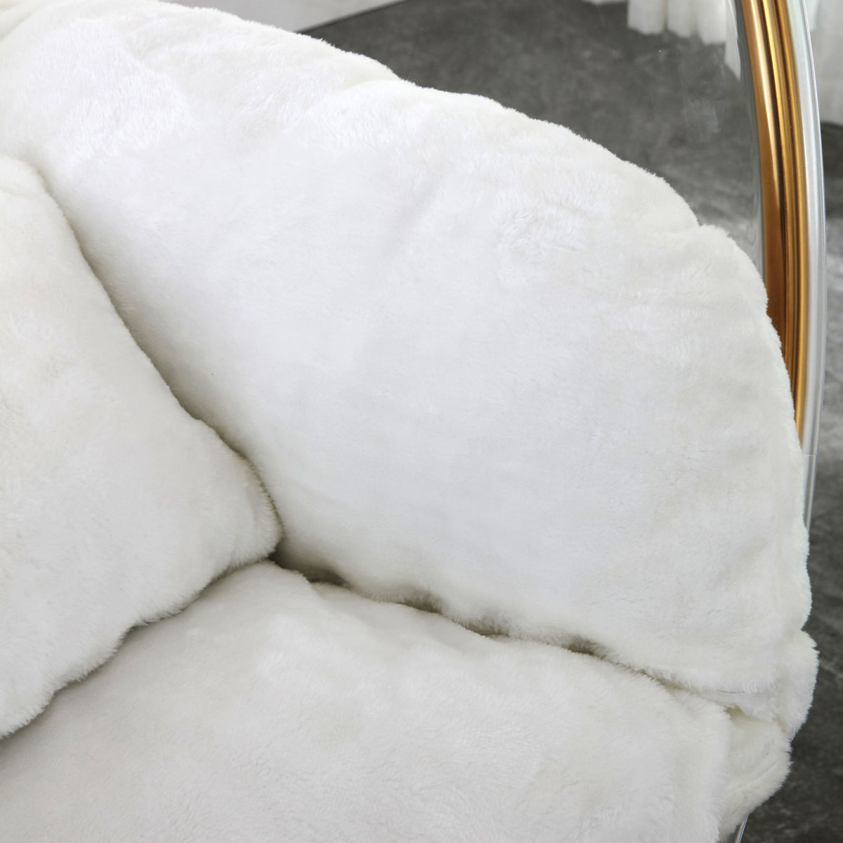 Luna - Swing Accent Chair - White