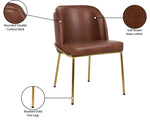 Jagger - Dining Chair (Set of 2) - Gold Base