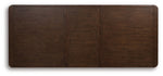 Dilenno - Rectangular Dining Room Extension Table - Dark Brown