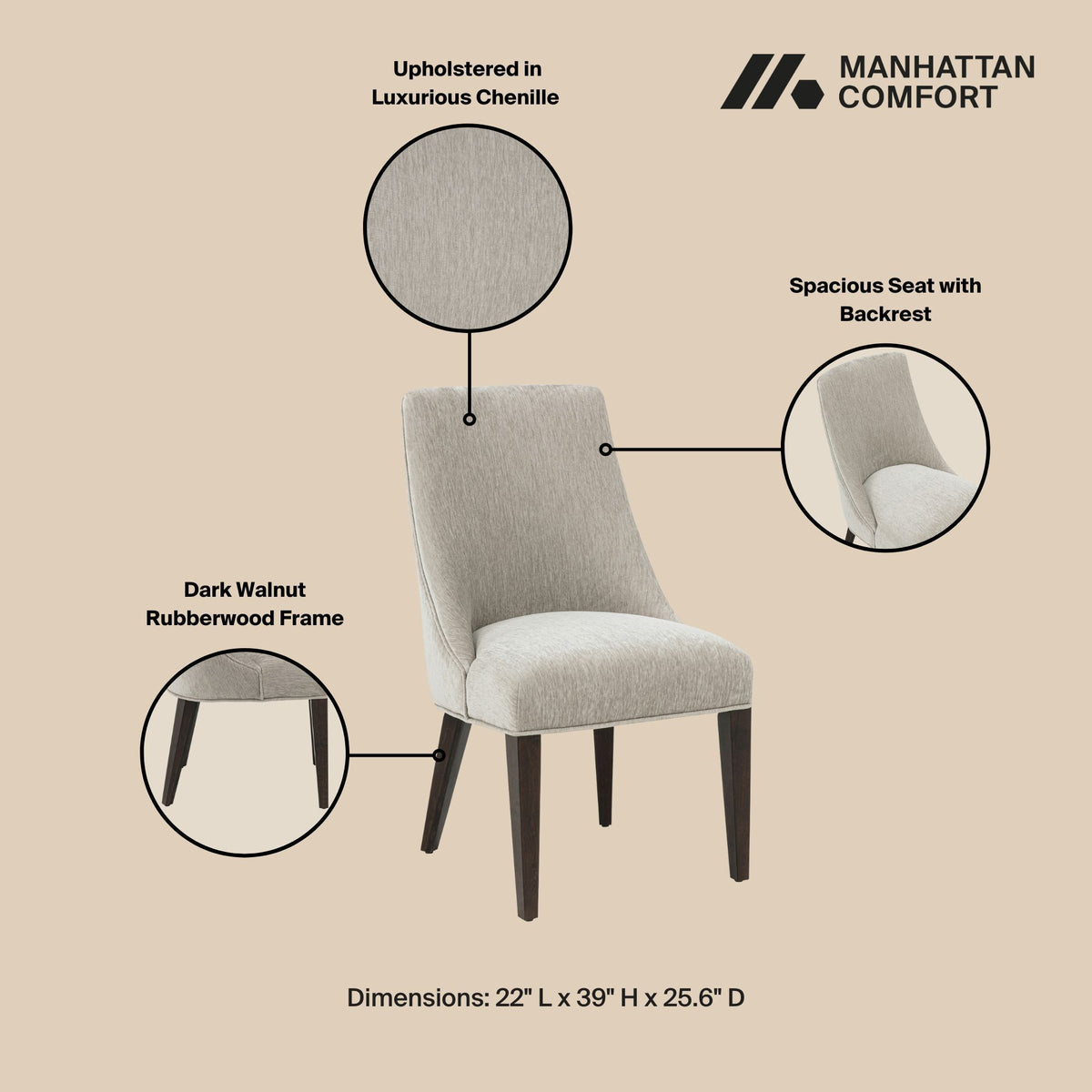 Manhattan Beever - Dining Chair