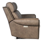 MS - Duncan Power Sofa With Power Headrest & Lumbar