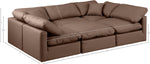 Indulge - Faux Leather 6 Piece Modular Sectional