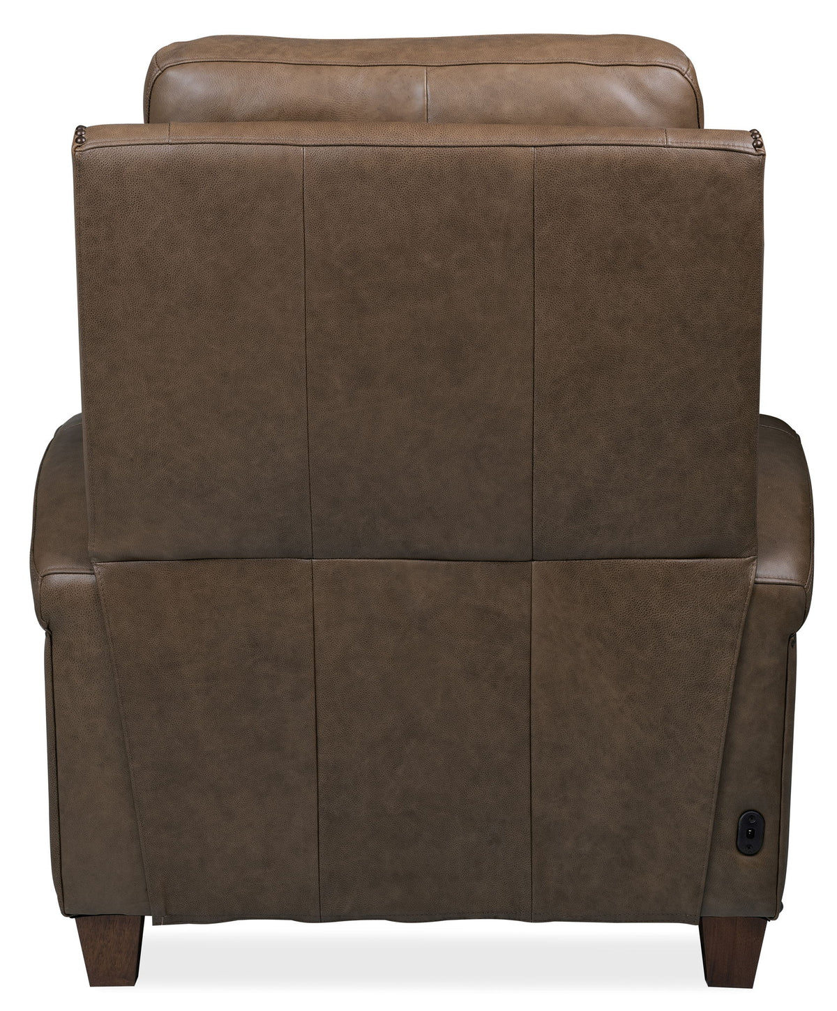 MS - Julian Zero Gravity Power Recliner with Power Headrest - Dark Brown