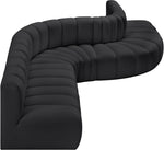 Arc - Faux Leather 7 Piece Modular Sofa