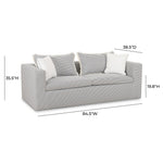 Salty - Indoor / Outdoor Striped Sofa