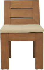 Mirella - Water Resistant Fabric Upholstered Outdoor Patio Dining Side Chair