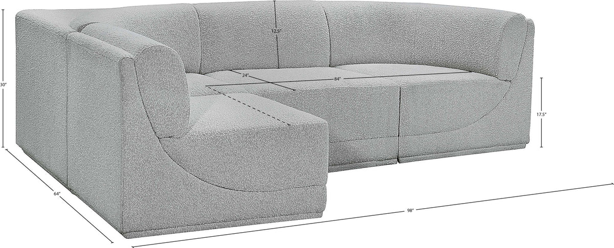 Ollie - 4 Piece Modular Sectional