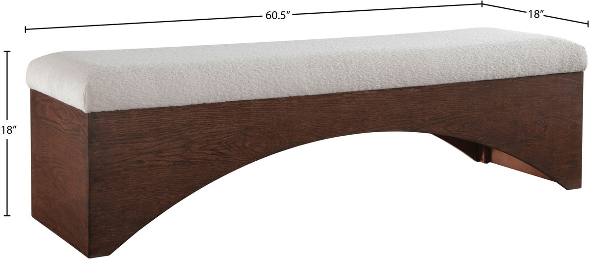 Lawson - Bench With Brown Base
