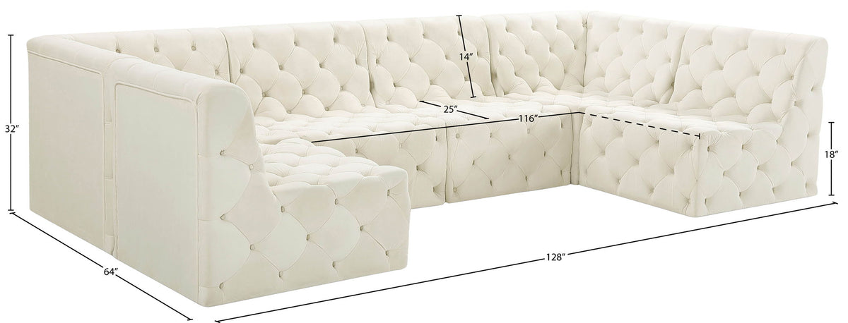 Tuft - 6 Piece Modular Sectional