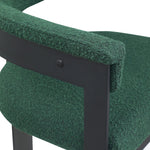 Romeo - Boucle Dining Chair With Black Base (Set of 2)