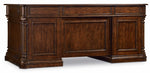 Leesburg - Executive Desk - Dark Brown