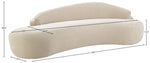 Caspian - Chenille Fabric Upholstered Sofa