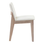 Deco - Oak Dining Chair (Set of 2) - Cream White