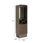 Hole - Bar Cabinet - Bronze