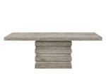 Faustine - Dining Table - Salvaged Light Oak