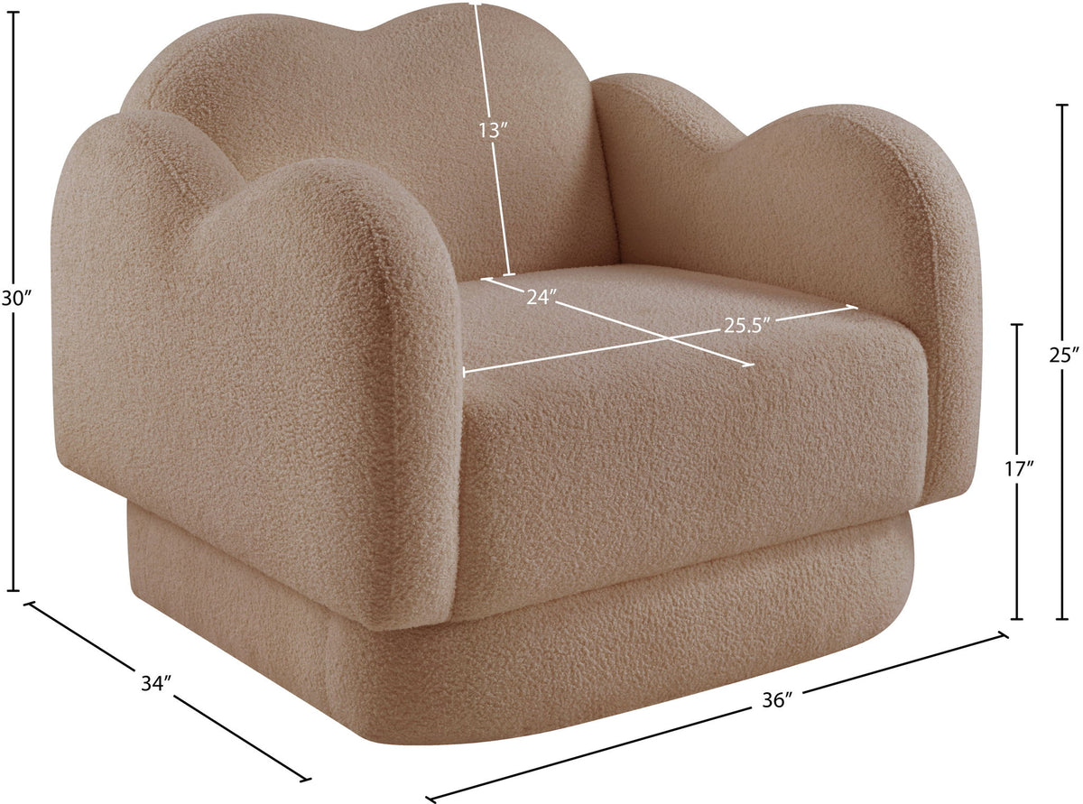 Bloom - Teddy Fabric Chair