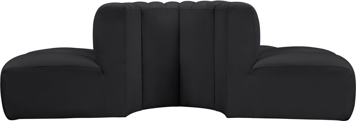 Arc - Faux Leather 4 Piece Modular Sofa