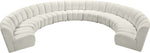 Infinity - 9 Piece Velvet Modular Sectional