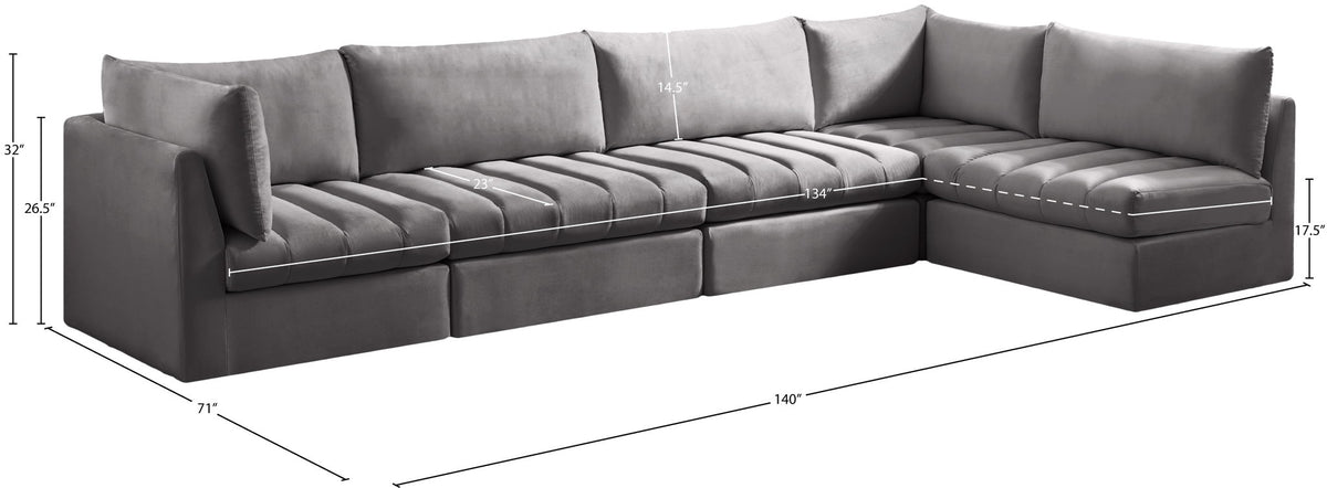 Jacob - 5 Pc. Modular Sectional