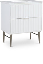Modernist - Bathroom Vanity With Chrome Legs