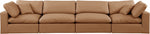 Comfy - Faux Leather Modular Sofa 4 Seats