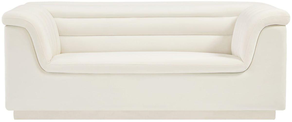 Cascade - Velvet Loveseat