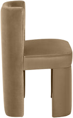 Zuno - Velvet Performance Fabric Upholstered Dining Chair (Set of 2)