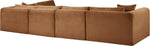 Shaggy - Fabric 5 Piece Modular Sectional