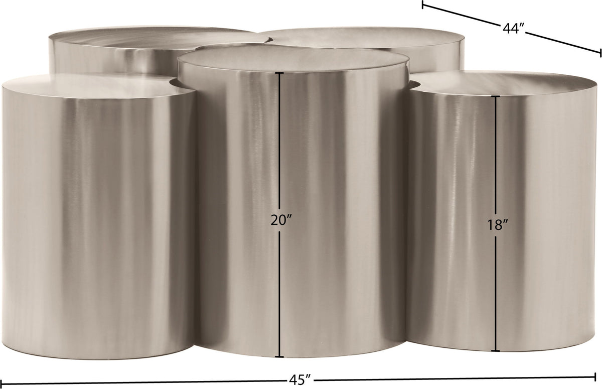 Dimple - 20" 5 Piece Modular Coffee Table