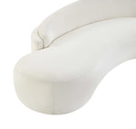 Caspian - Chenille Fabric Upholstered Loveseat