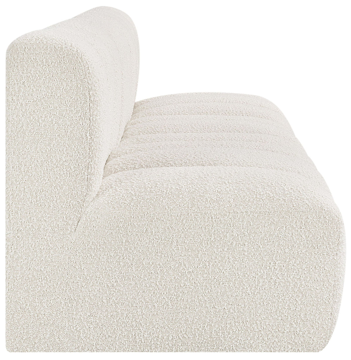 Arc - Boucle Fabric 3 Seats Modular Sofa