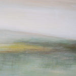 Awakening - Hand Painted Landscape Art - Blue / Brown / Green / White / Yellow