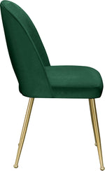 Logan - Dining Chair (Set of 2) - Gold Legs