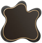 Melange - Even And Flow Round End Table - Black