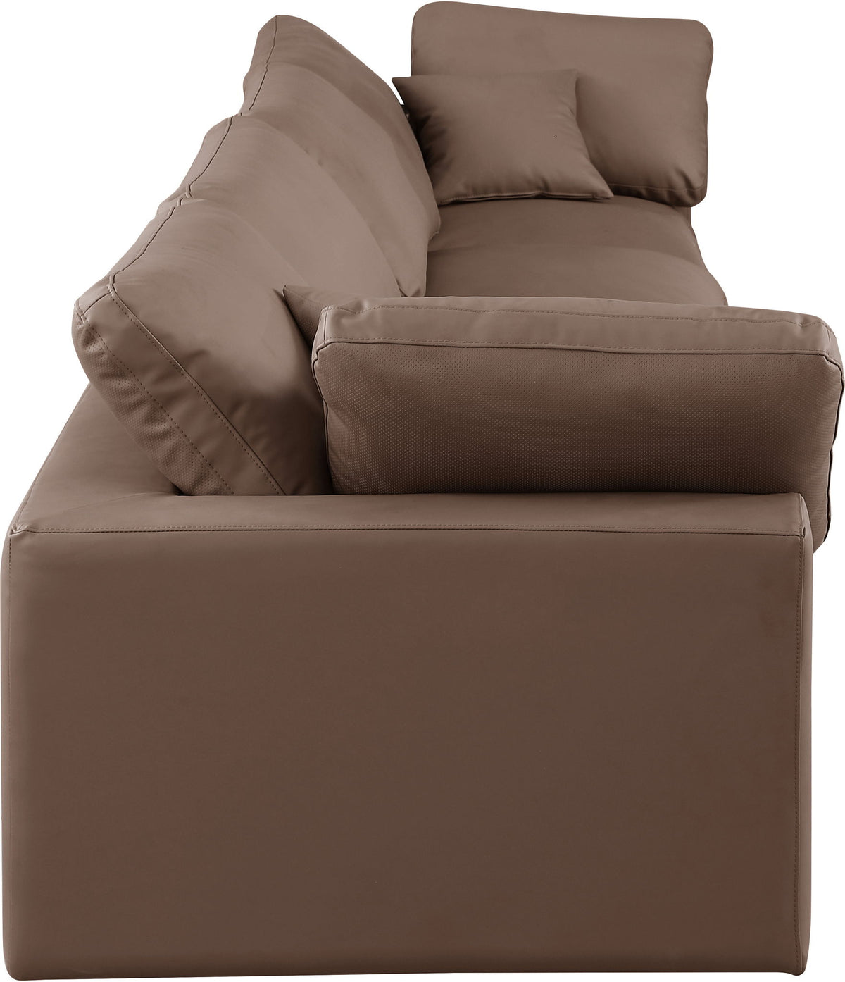 Comfy - Faux Leather Modular Sofa 4 Seats