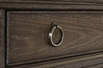 Wickenger - Five Drawer Chest - Dark Brown
