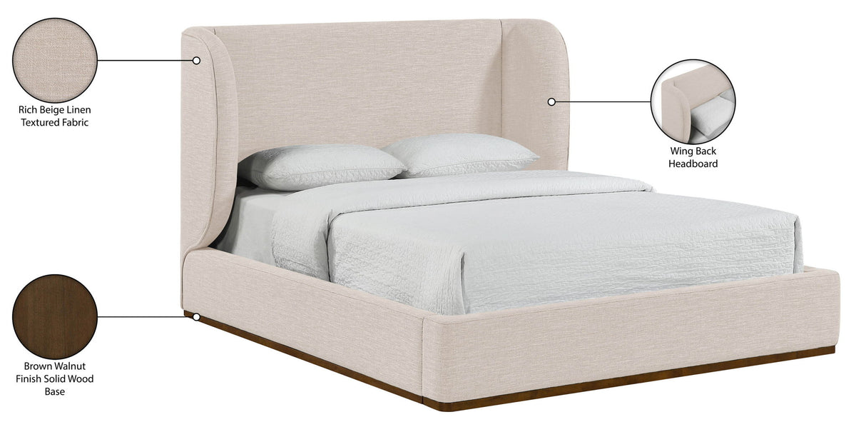 Aurin - Upholstered Bed