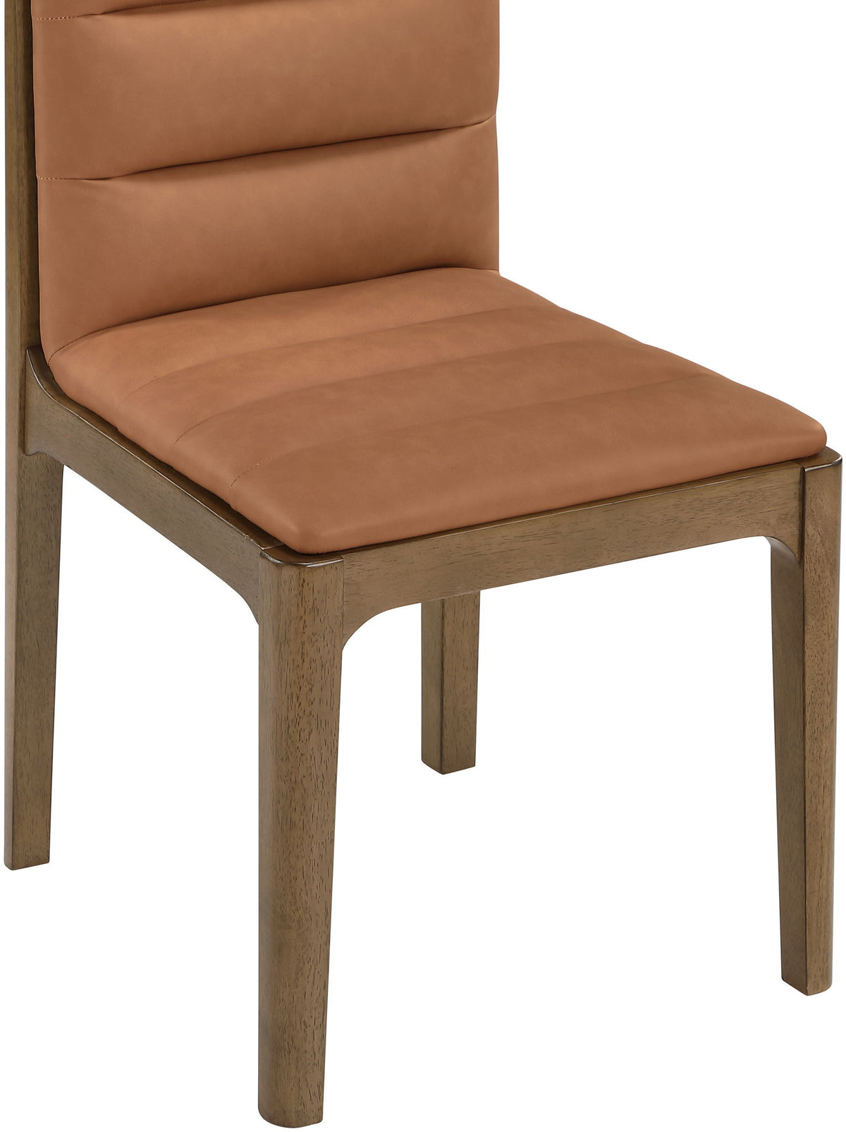 Ellis - Vegan Leather Upholstered Dining Chair (Set of 2) - Brown Base