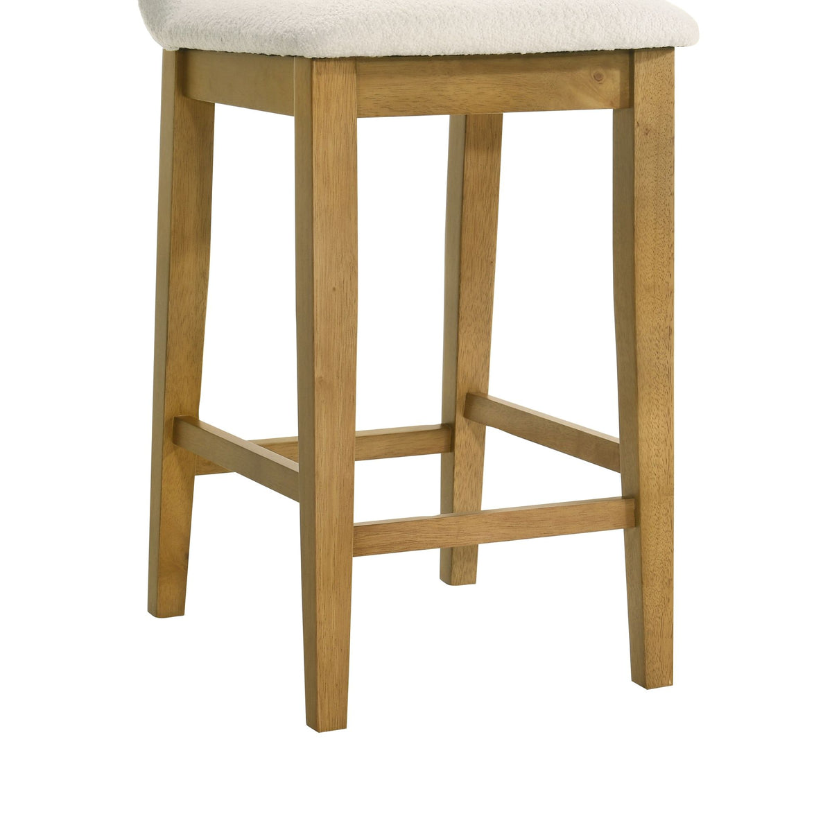 Annikah - Modern Transitional Wood Counter Height Kitchen Bar Stool