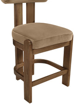 Arienzo - Velvet Upholstered Counter Stool (Set of 2)