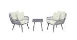 Manhattan Cannes - 3-Piece Conversation Set